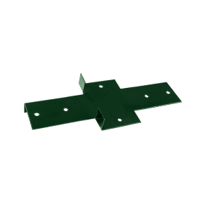 Крепеж для поперечных лаг 204х84х1,0мм ОЦ ППК RAL 6005 (зеленый)
