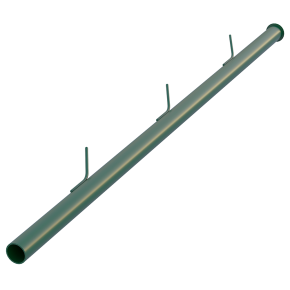 Столб заборный с усами d 42мм L2,3м RAL 6005 (зеленый)1