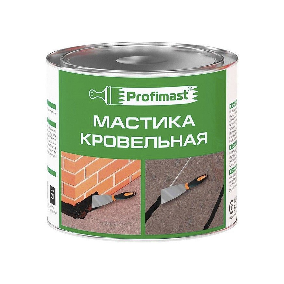 Мастика кровельная Profimast 2л/1,8кг