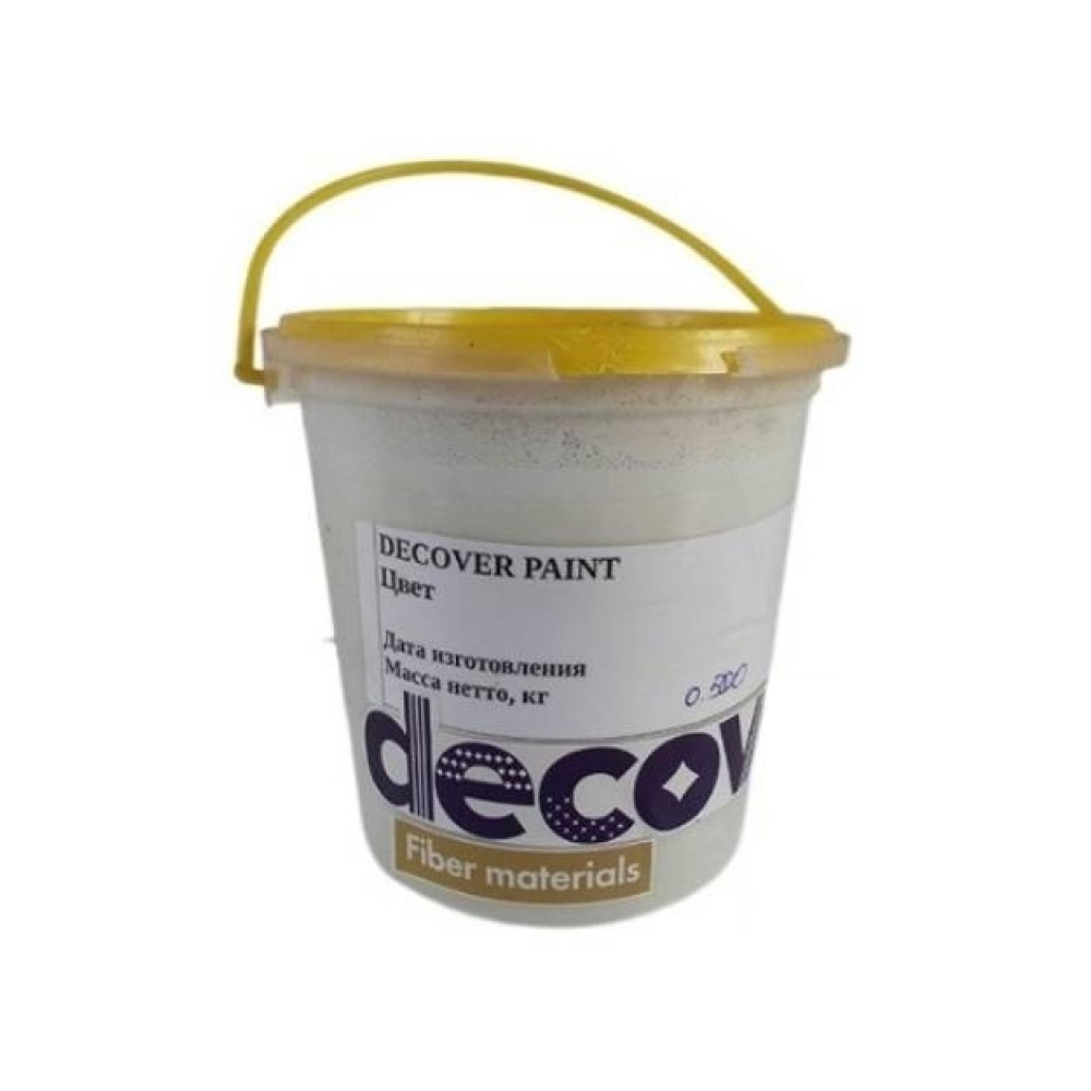 Краска DECOVER PAINT Silver 0,5 л