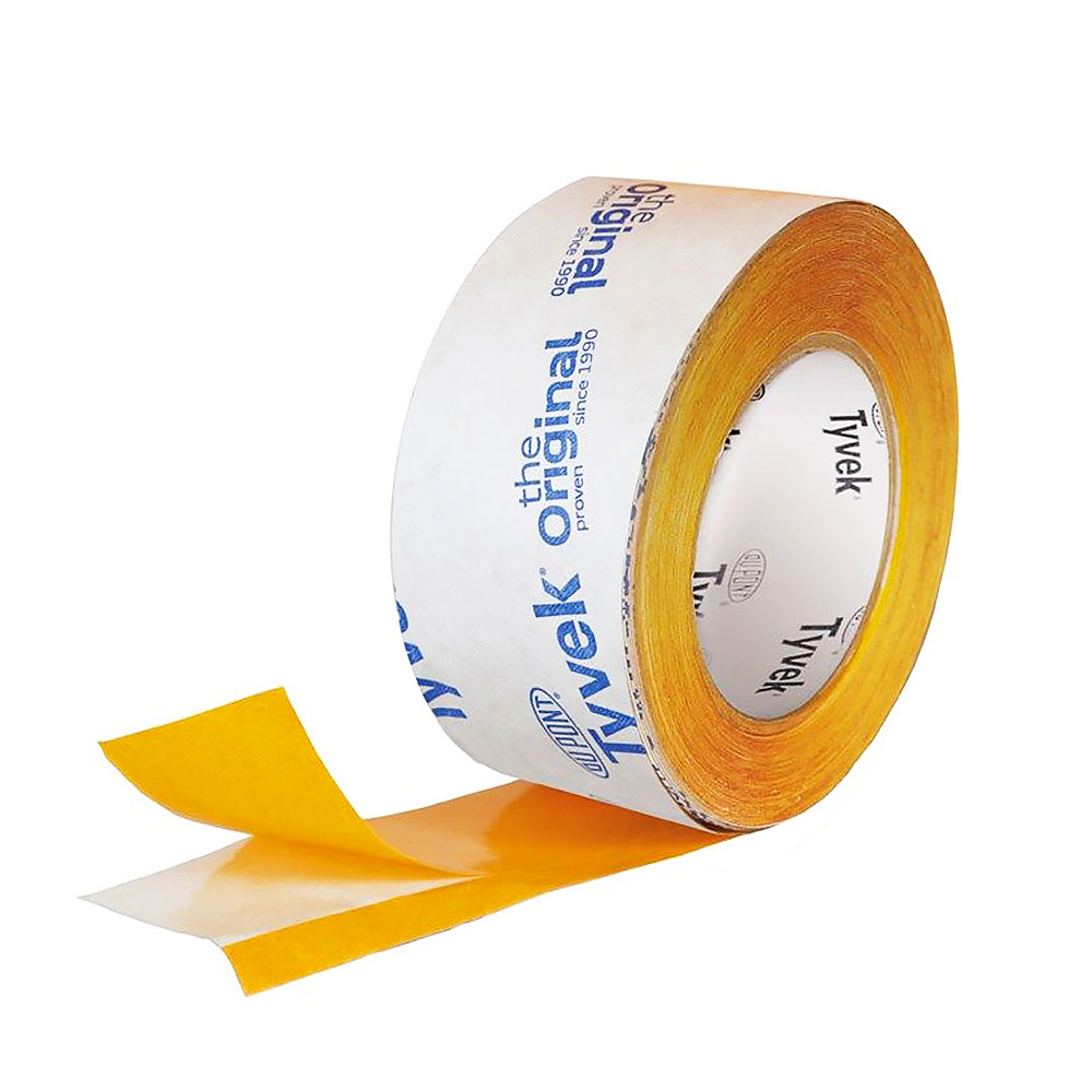 Лента акриловая двухсторонняя Тайвек 50мм 25м Tyvek Double-sides Tape