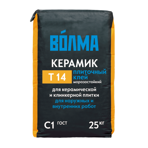 Клей плиточный ВОЛМА Керамик 25кг