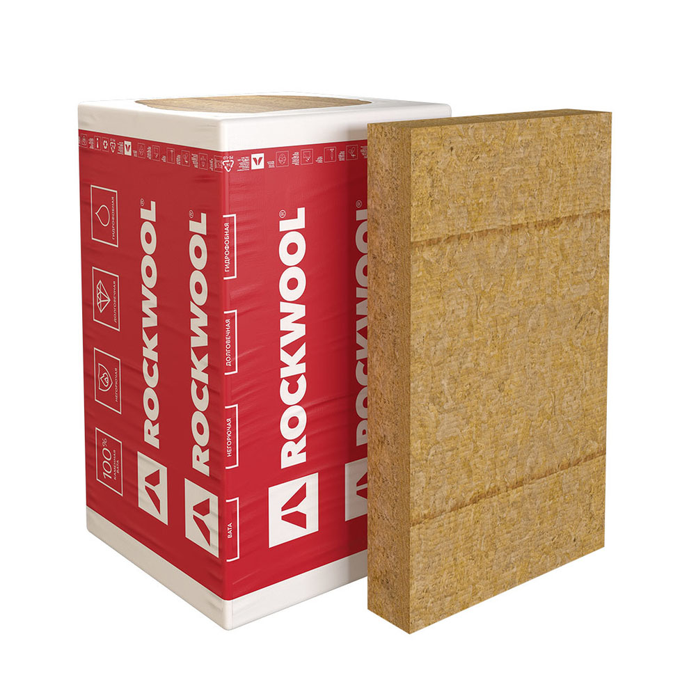 Утеплитель Rockwool Венти Баттс Д Оптима 150х600х1000мм (4шт/уп 2,4м2, 0,36м3)