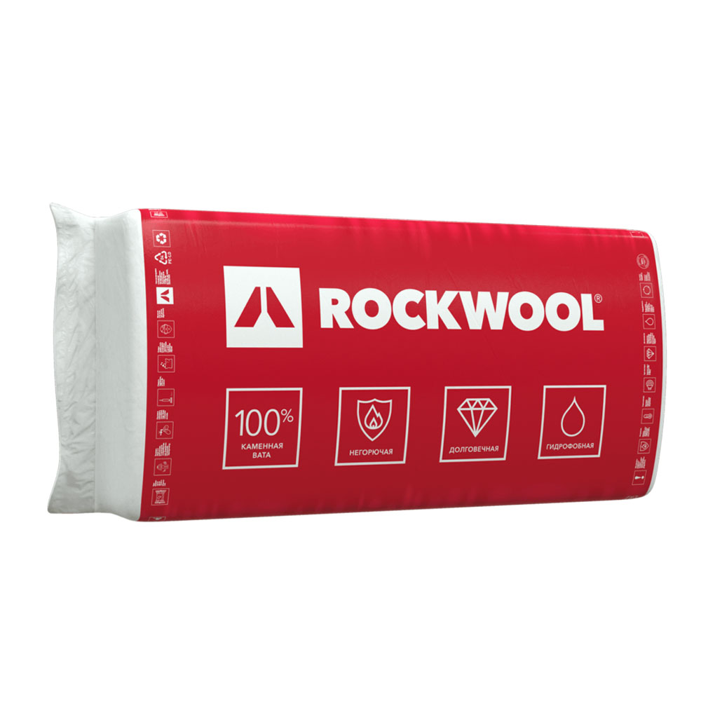 Утеплитель Rockwool Каркас Баттс 50х600х1000мм (7,2м2 0,36 м3)