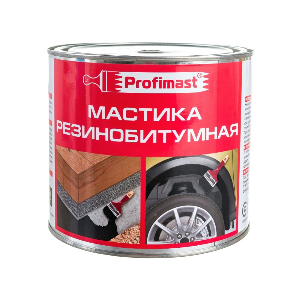 Мастика резинобитумная Profimast 2л/1,8кг