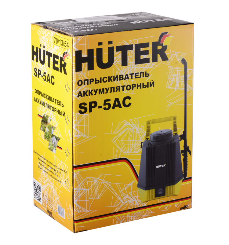 Опрыскиватель аккумуляторный Huter SP-5AC